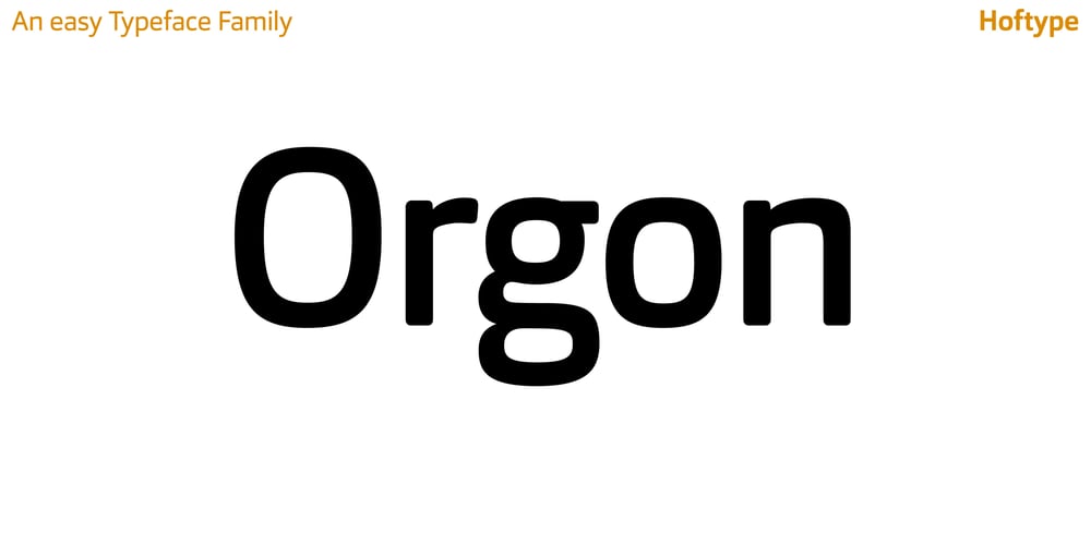 Orgon font