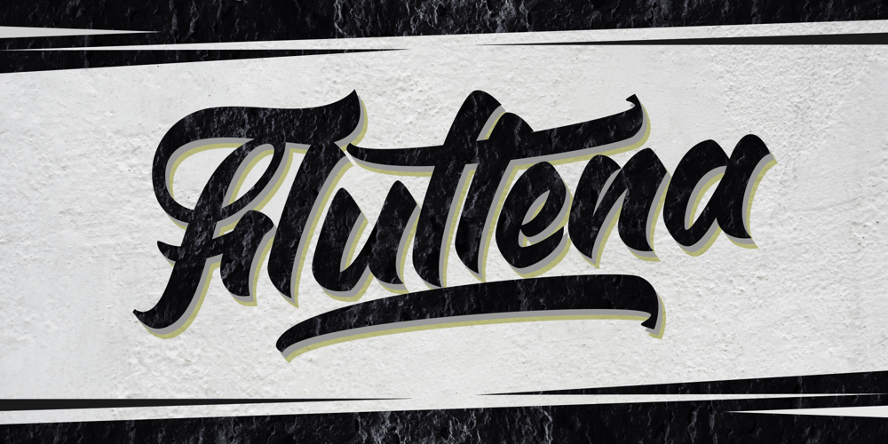 Fluttena font