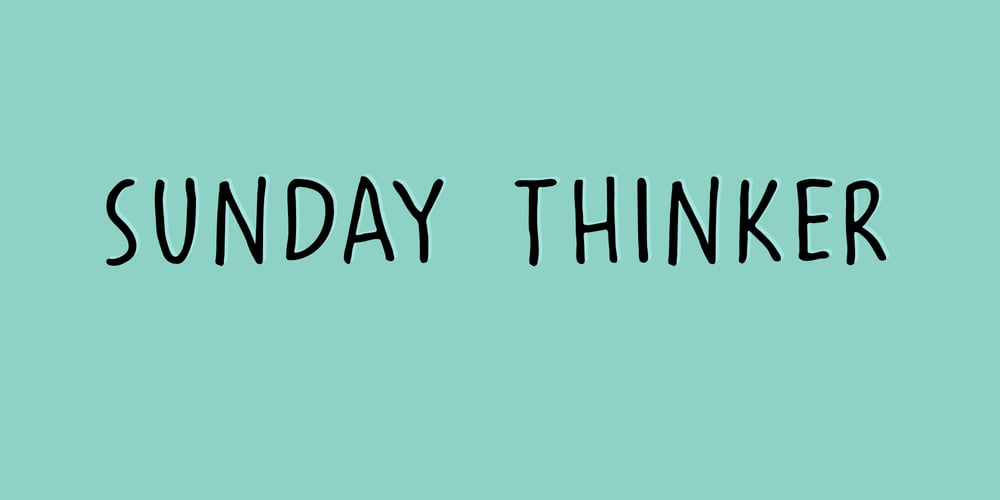 Sunday Thinker font