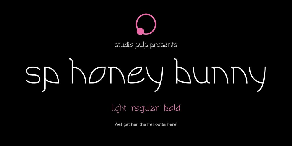 SP Honey Bunny font