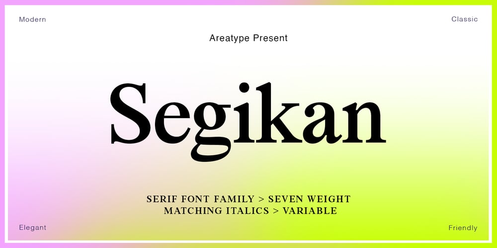 Segikan font