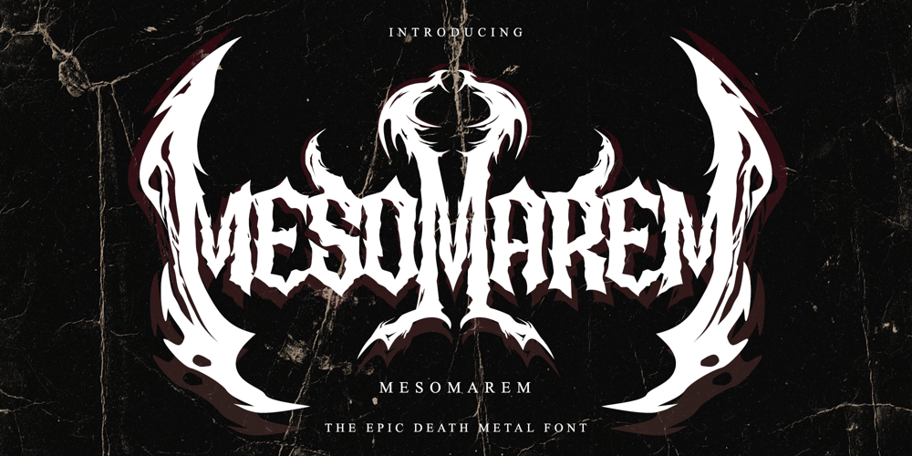 Mesomarem font