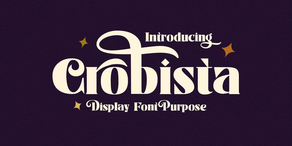 Crobista font
