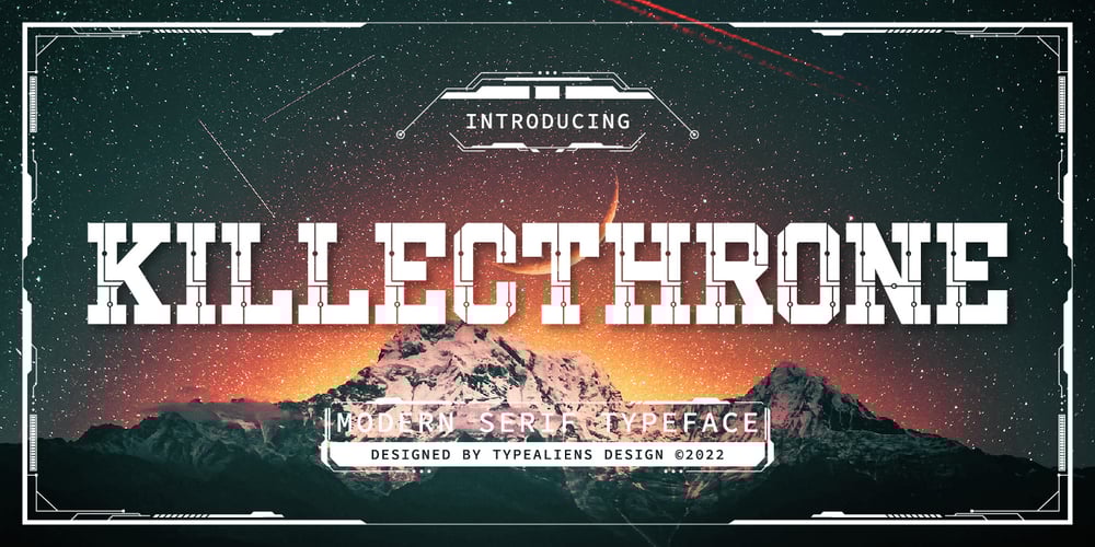 Killecthrone font