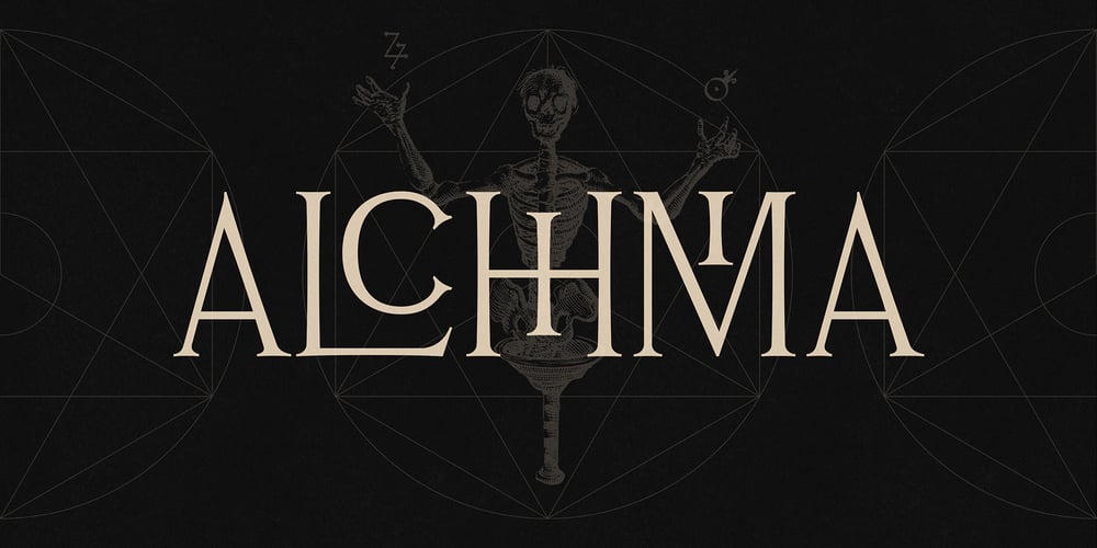 Alchimia font