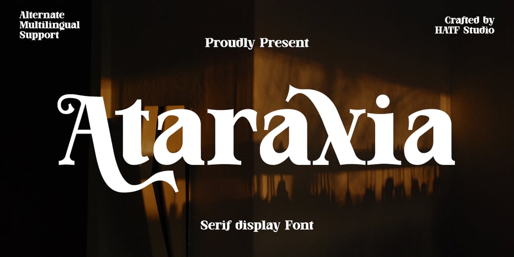 Ataraxia font