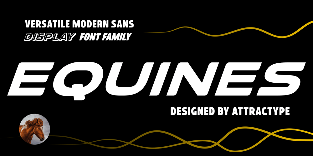 Equines font