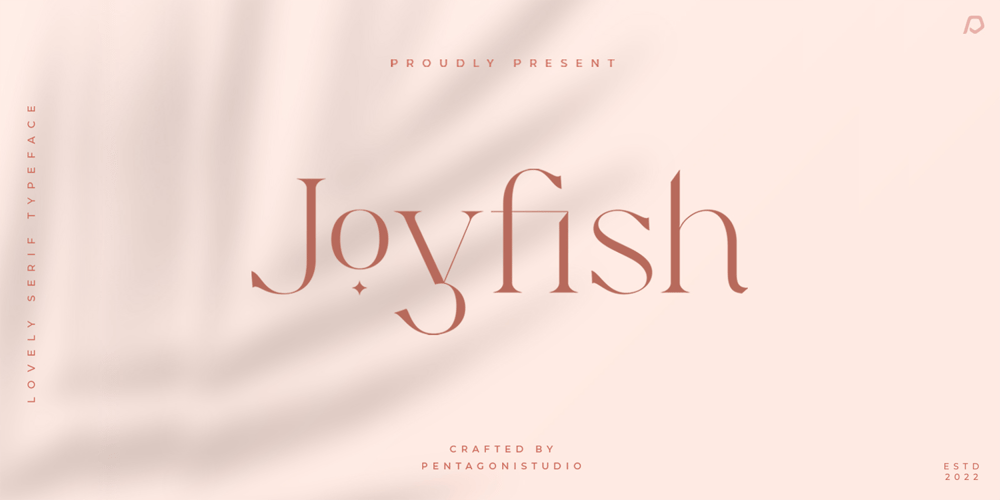 Joyfish font