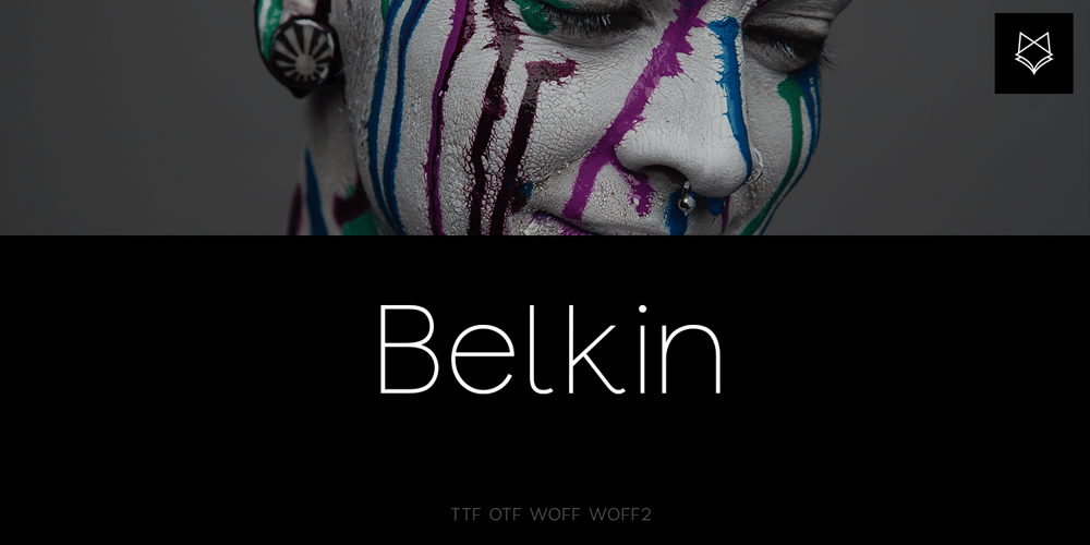 Belkin Display Typeface font