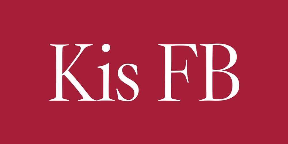 Kis FB font