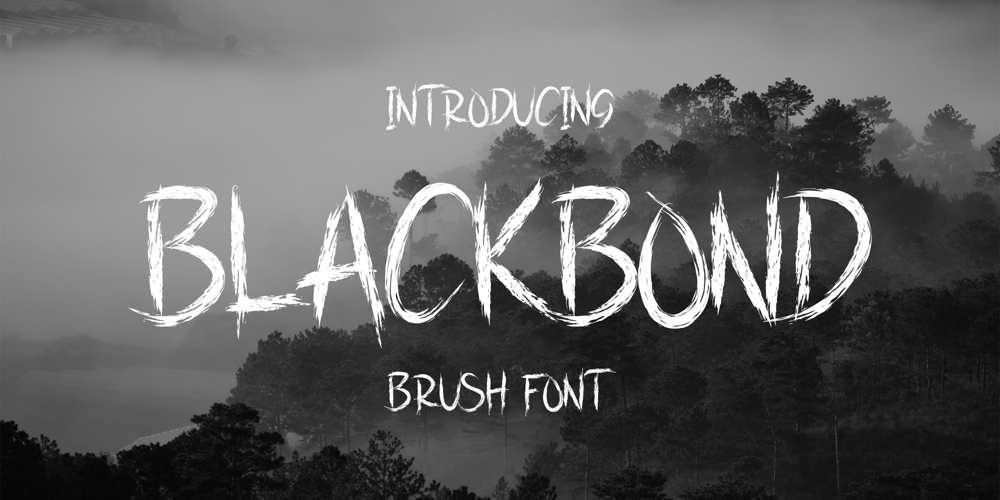Blackbond font