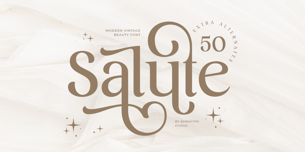 Salute SS font