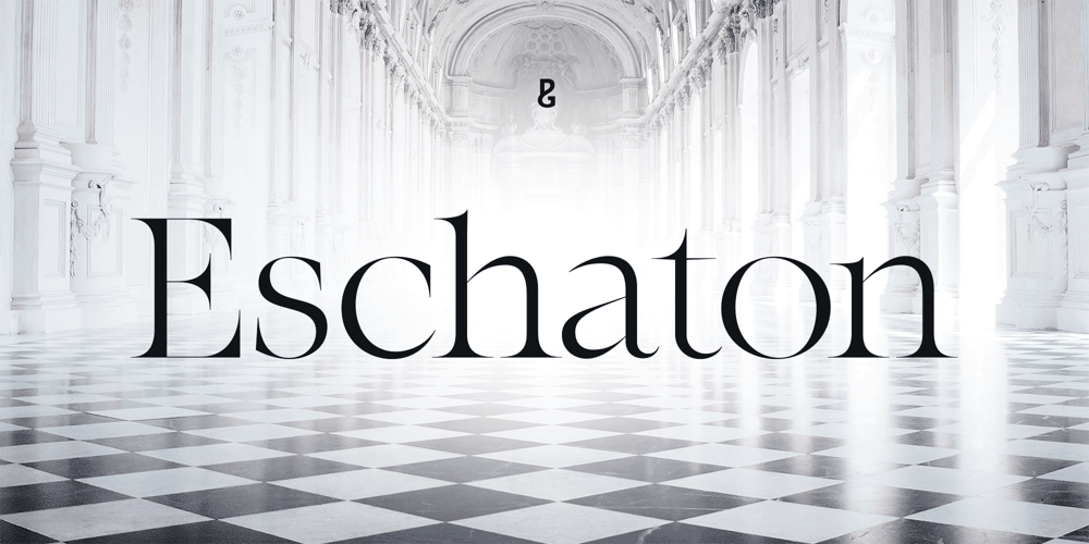 Eschaton font