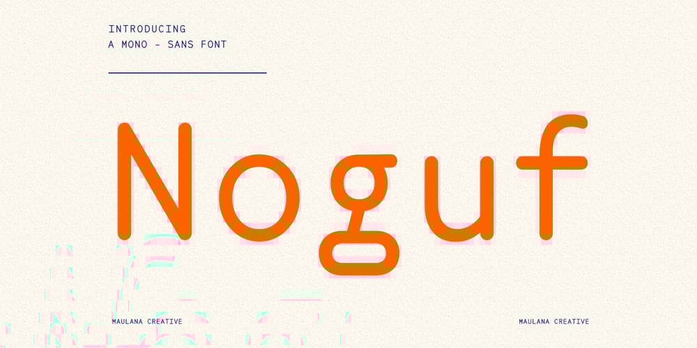 MC Noguf font