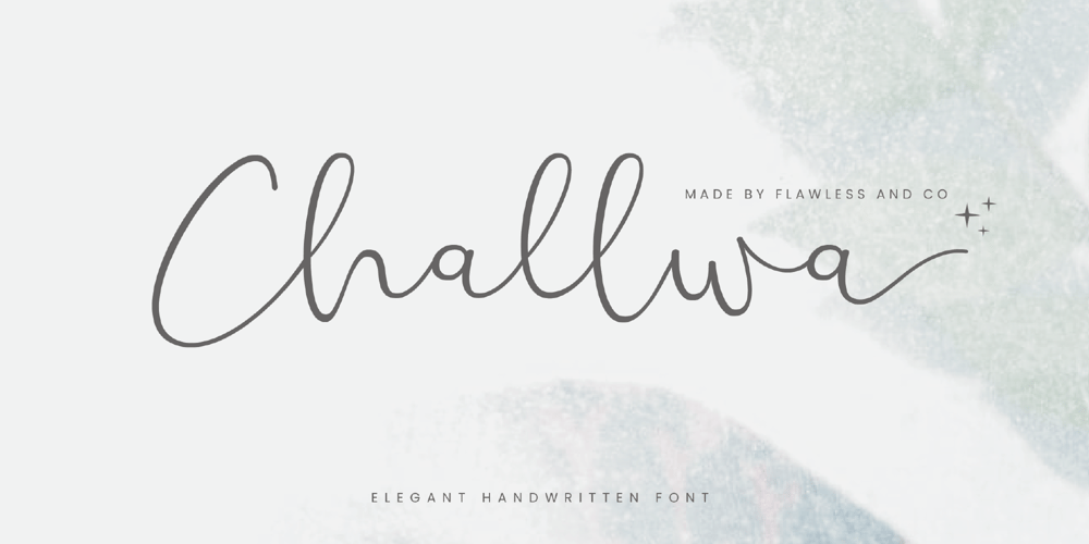 Challwa font