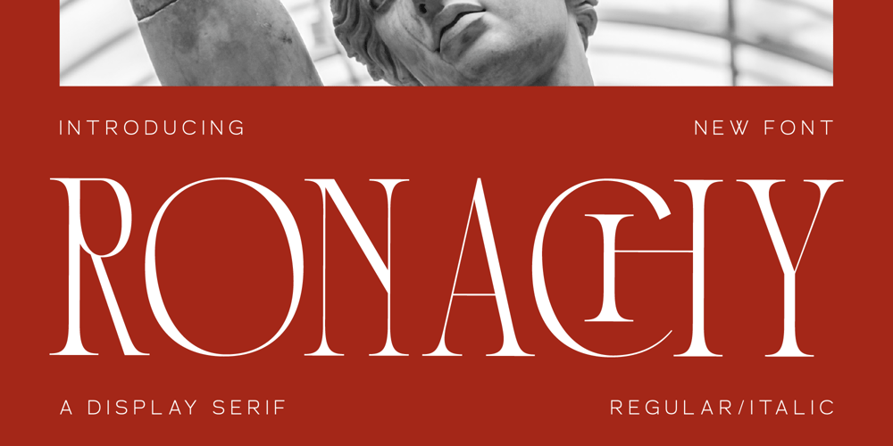Ronachy font
