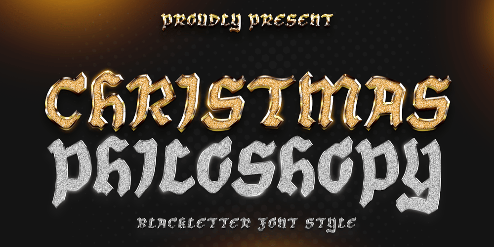 Christmas Philosophy font