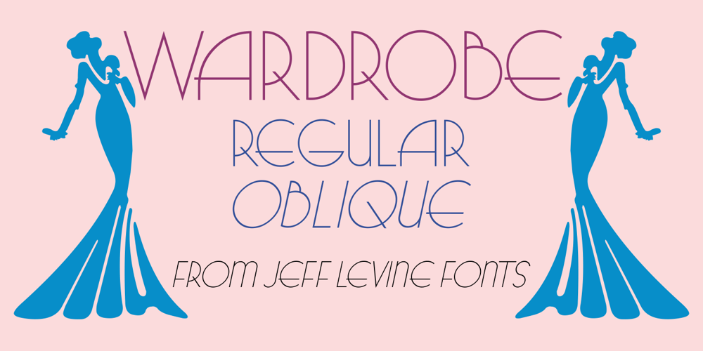 Wardrobe JNL font
