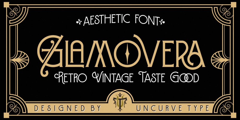 Glamovera font