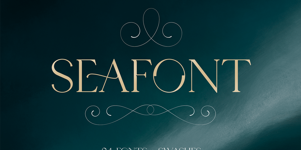 Seafont font