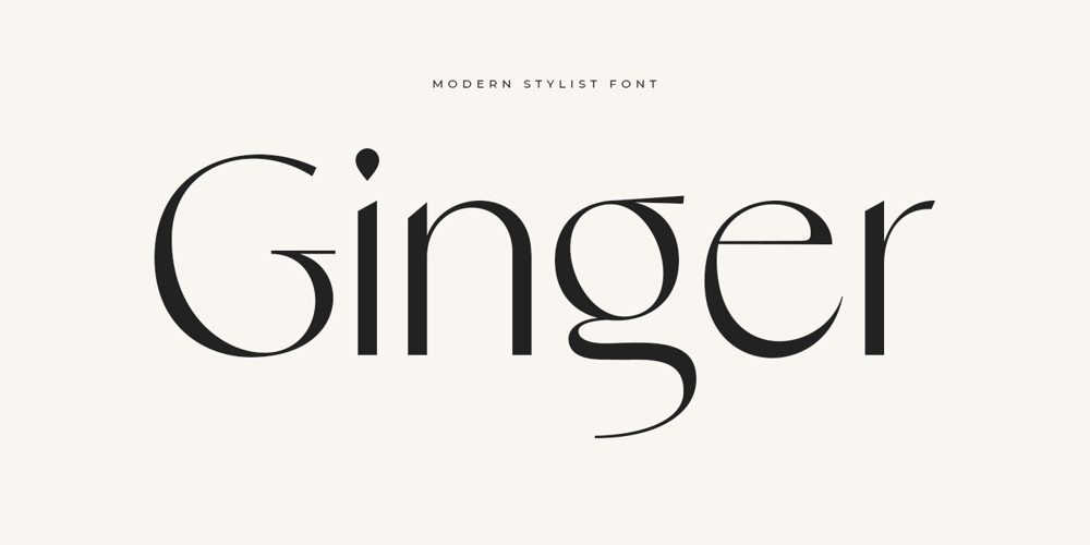 Ginger Style font