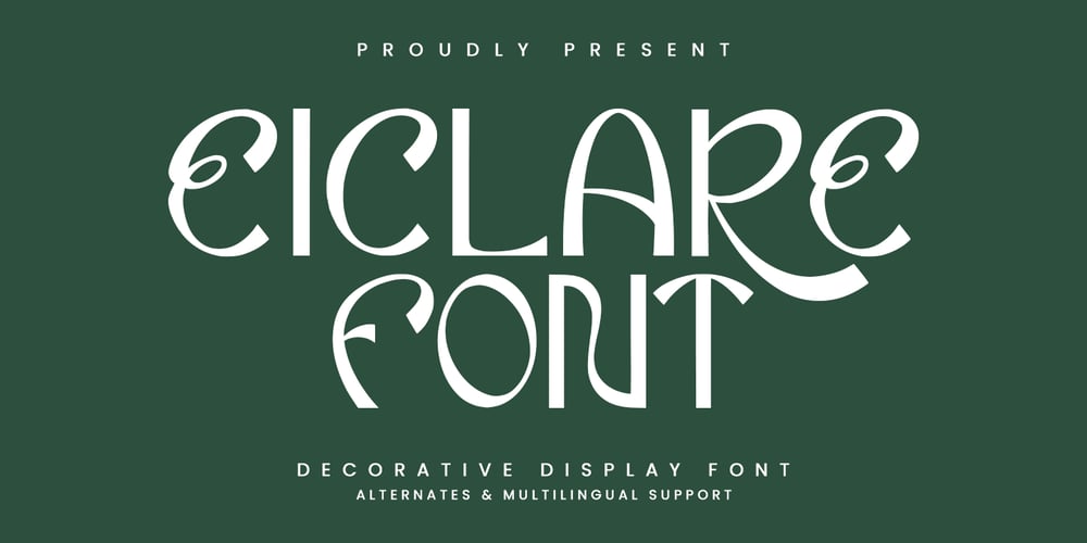 MC Eiclare font