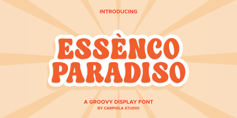 Essenco Paradiso font