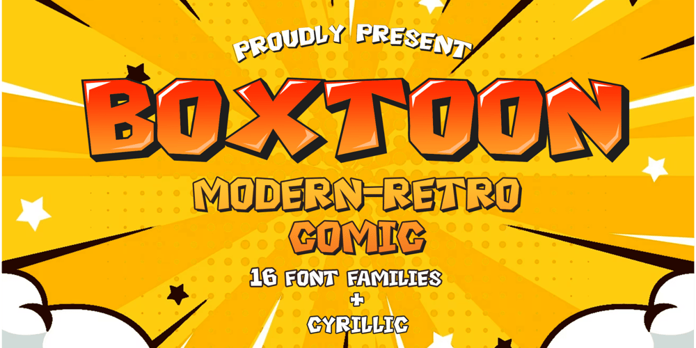 Boxtoon font