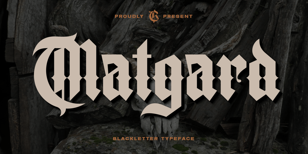 Matgard font