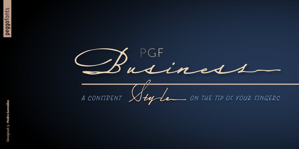 PGF Business font