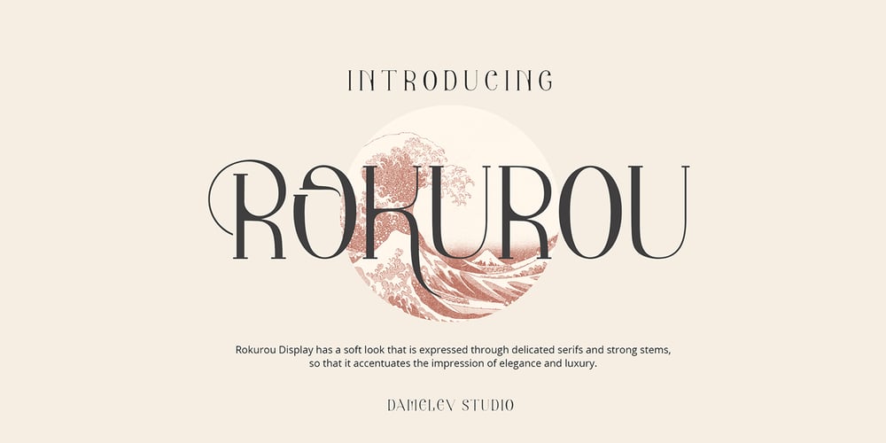 Rokurou font