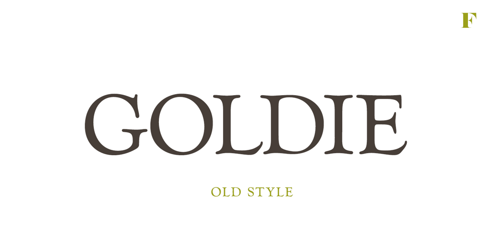 Goldie Old Style font