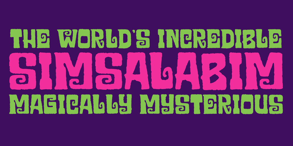 Simsalabim font