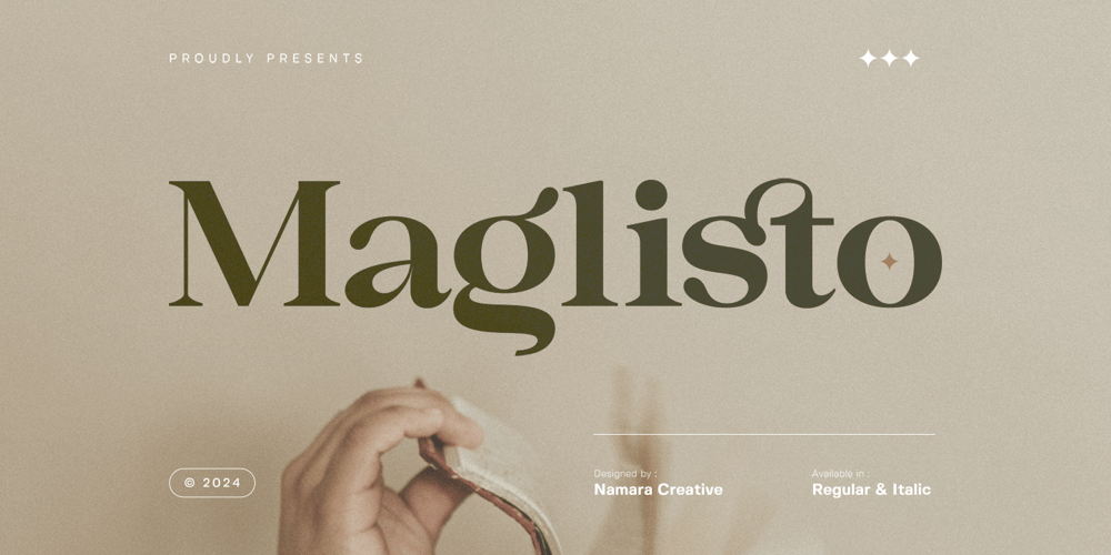 Maglisto font