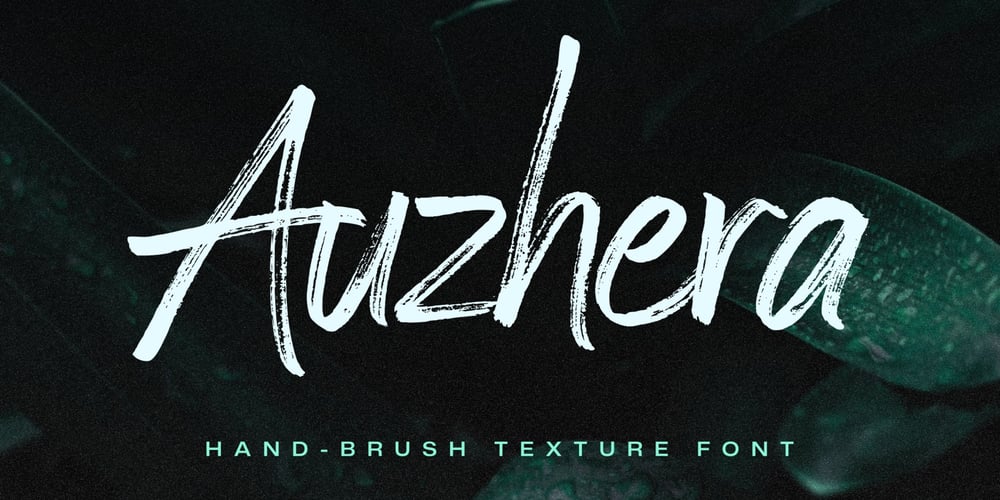 Auzhera font