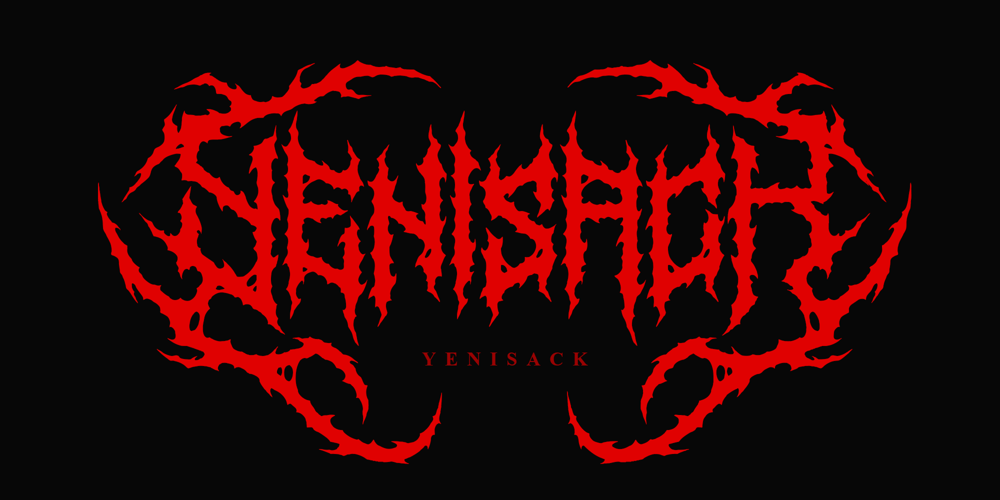 Yenisack Blackmetal font