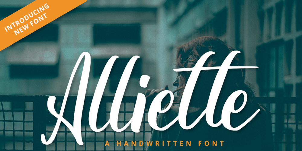 Alliette font