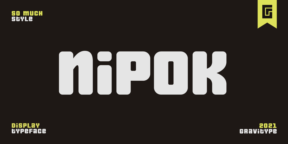 Nipok font