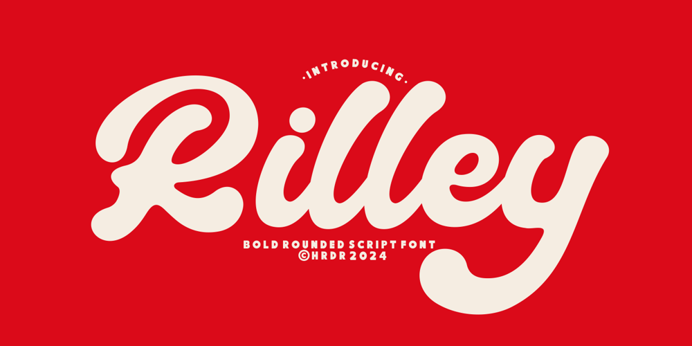 Rilley font
