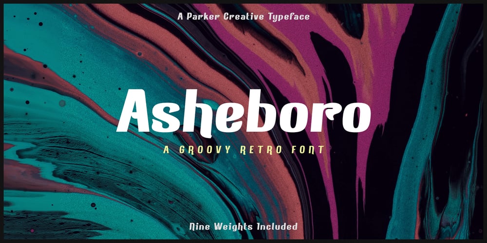 Asheboro font