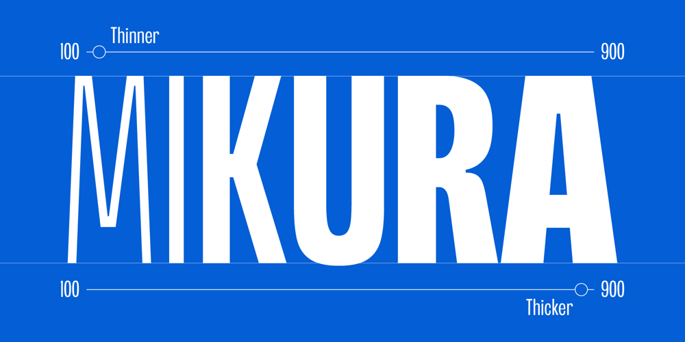 SG Mikura font