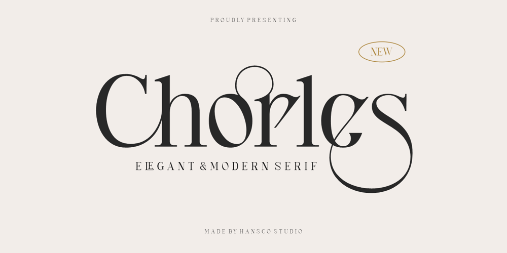 Chorles Elegant font
