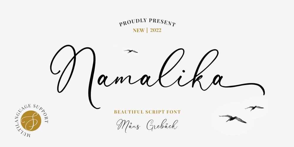 Namalika font