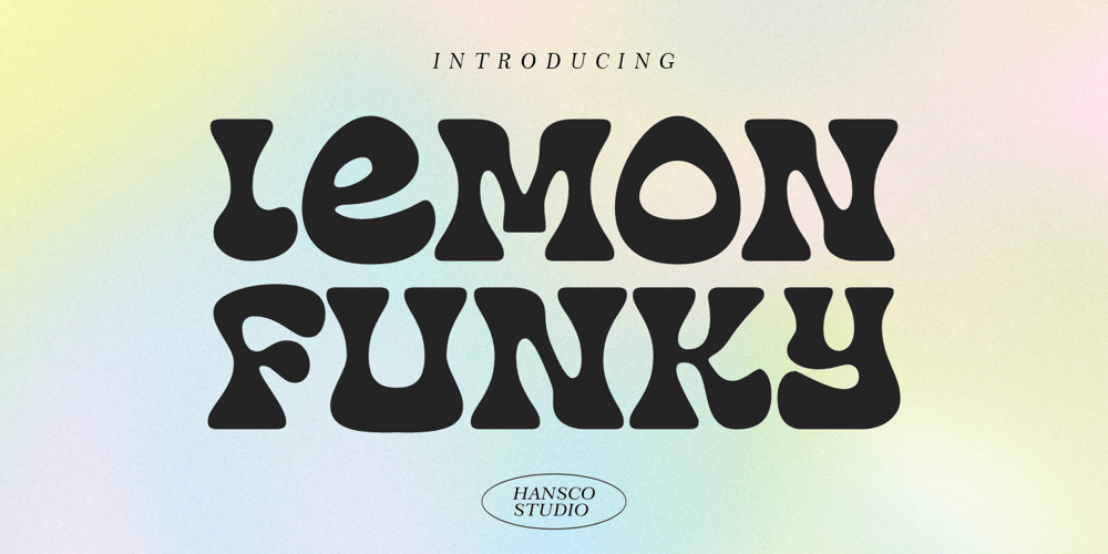 Lemon Funky font