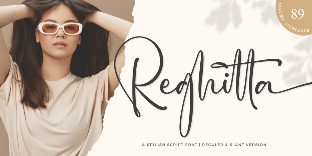Reghitta font