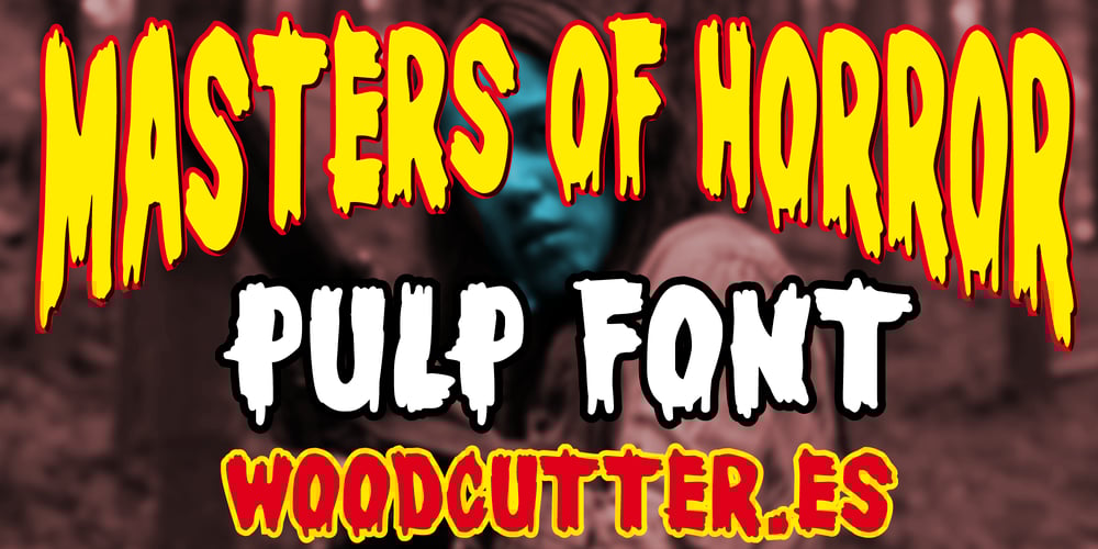 Masters of Horror font