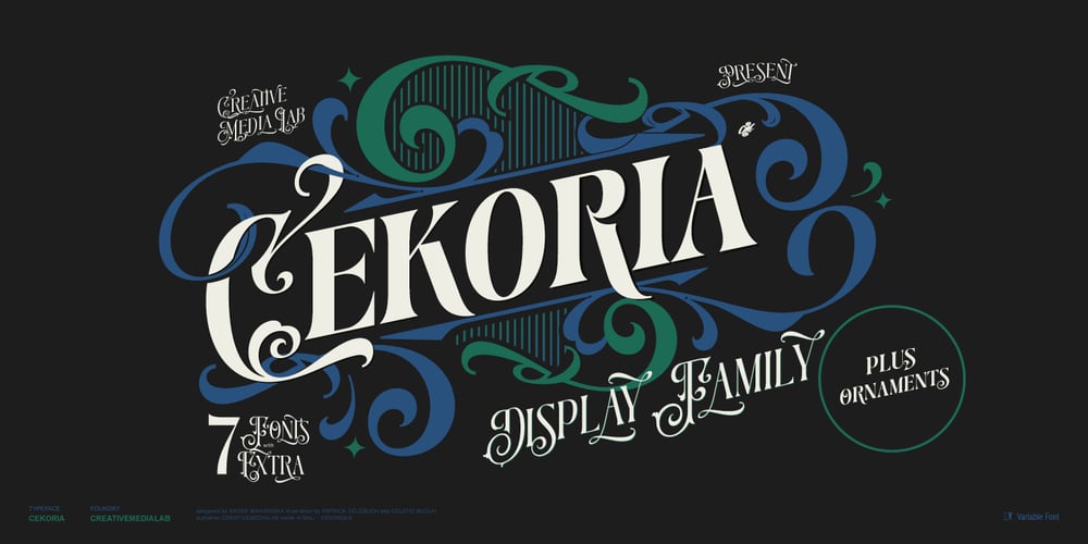 Cekoria font