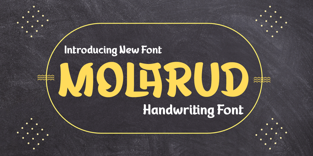 MOLARUD font