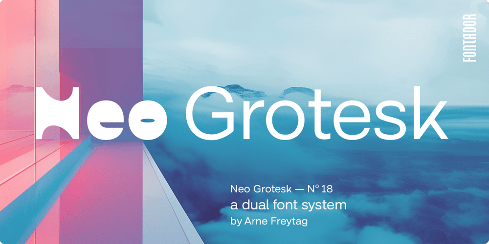 Neo Grotesk font