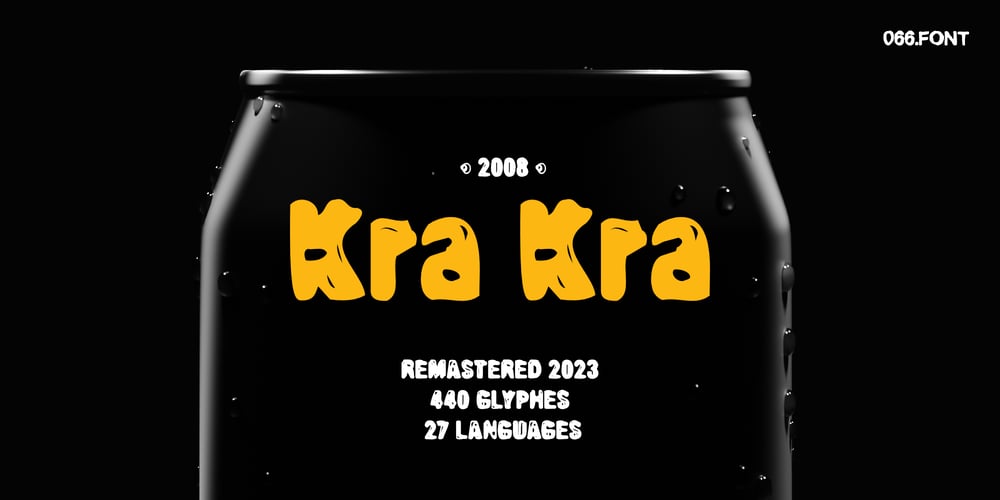 Kra Kra font